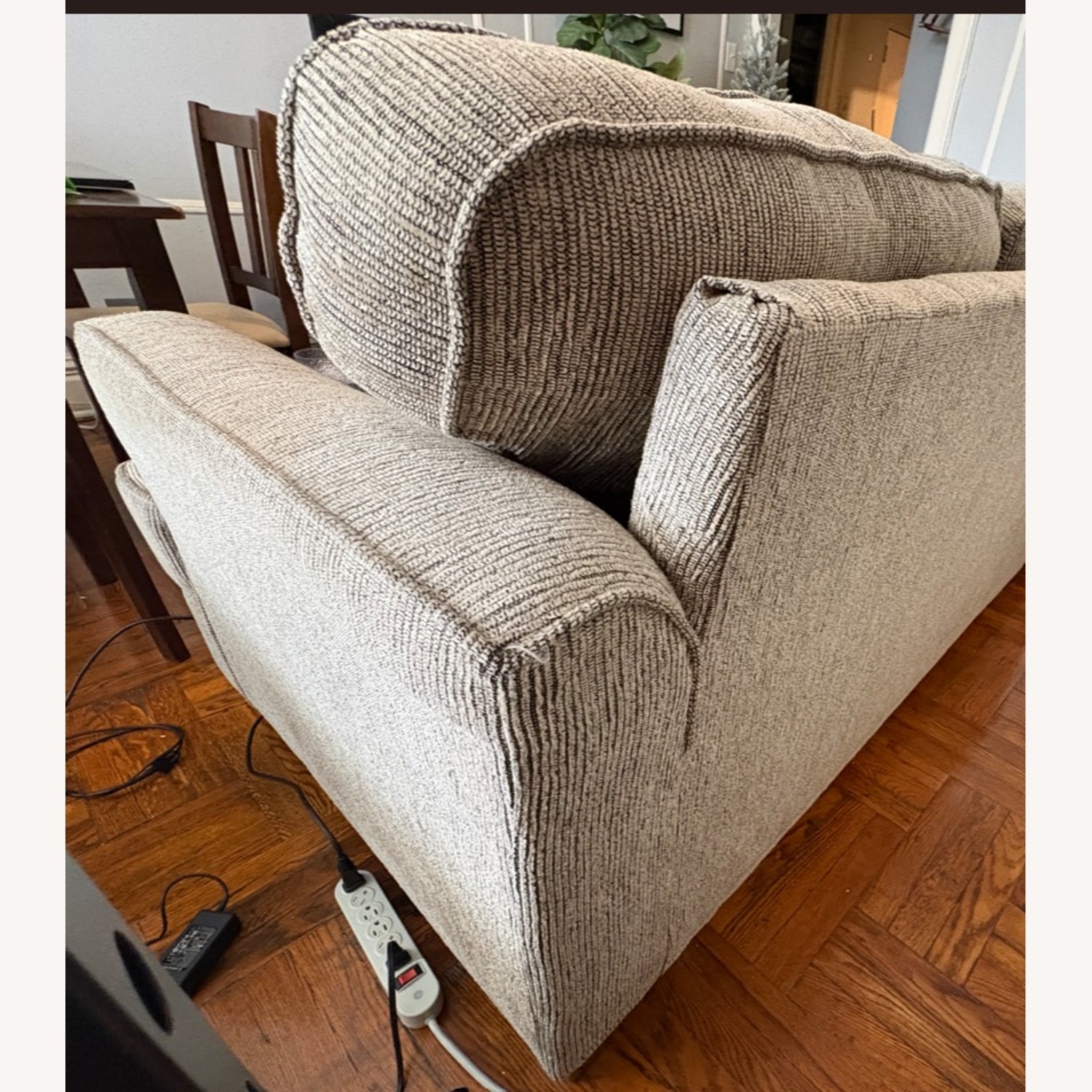 Hughes Furniture Light Brown 3+ Seater Sofa - image-6