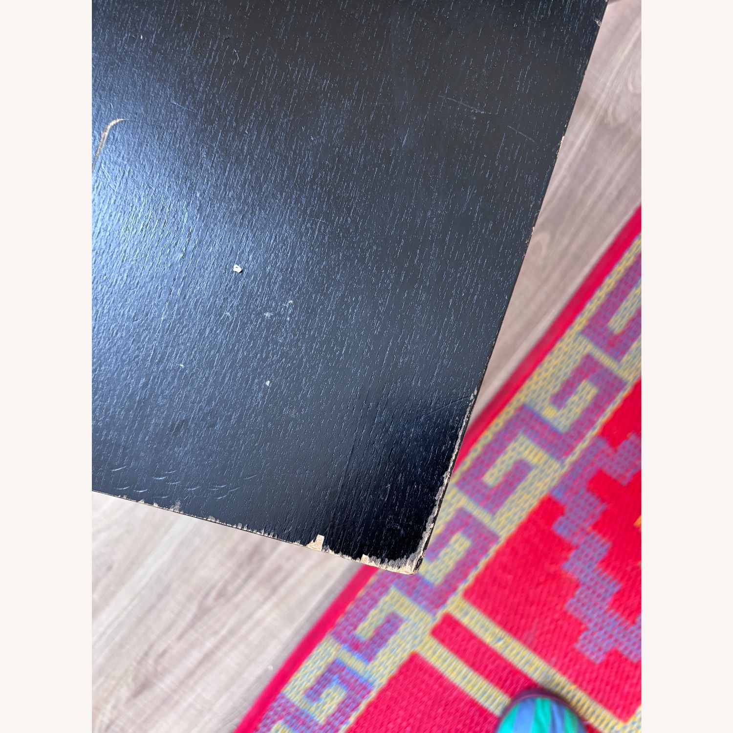 Vintage Black + Metal Dining Chairs - image-19