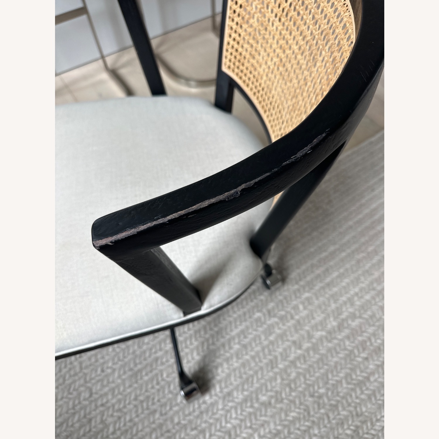 Natural Wood Office Chair - image-4