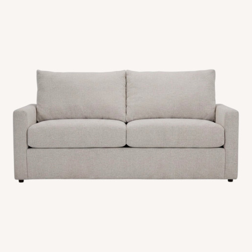 Used Raymour & Flanigan Penny Natural Fabric Sleeper Sofa for sale on AptDeco