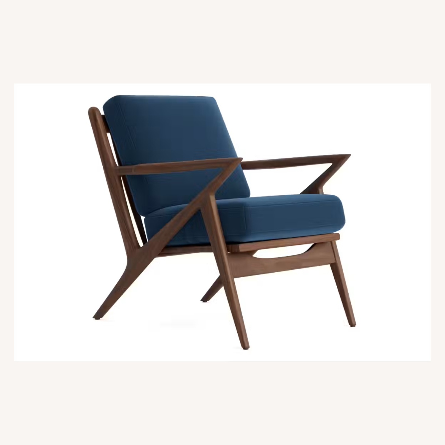 Joybird Soto Blue Fabric Accent Chair - image-5
