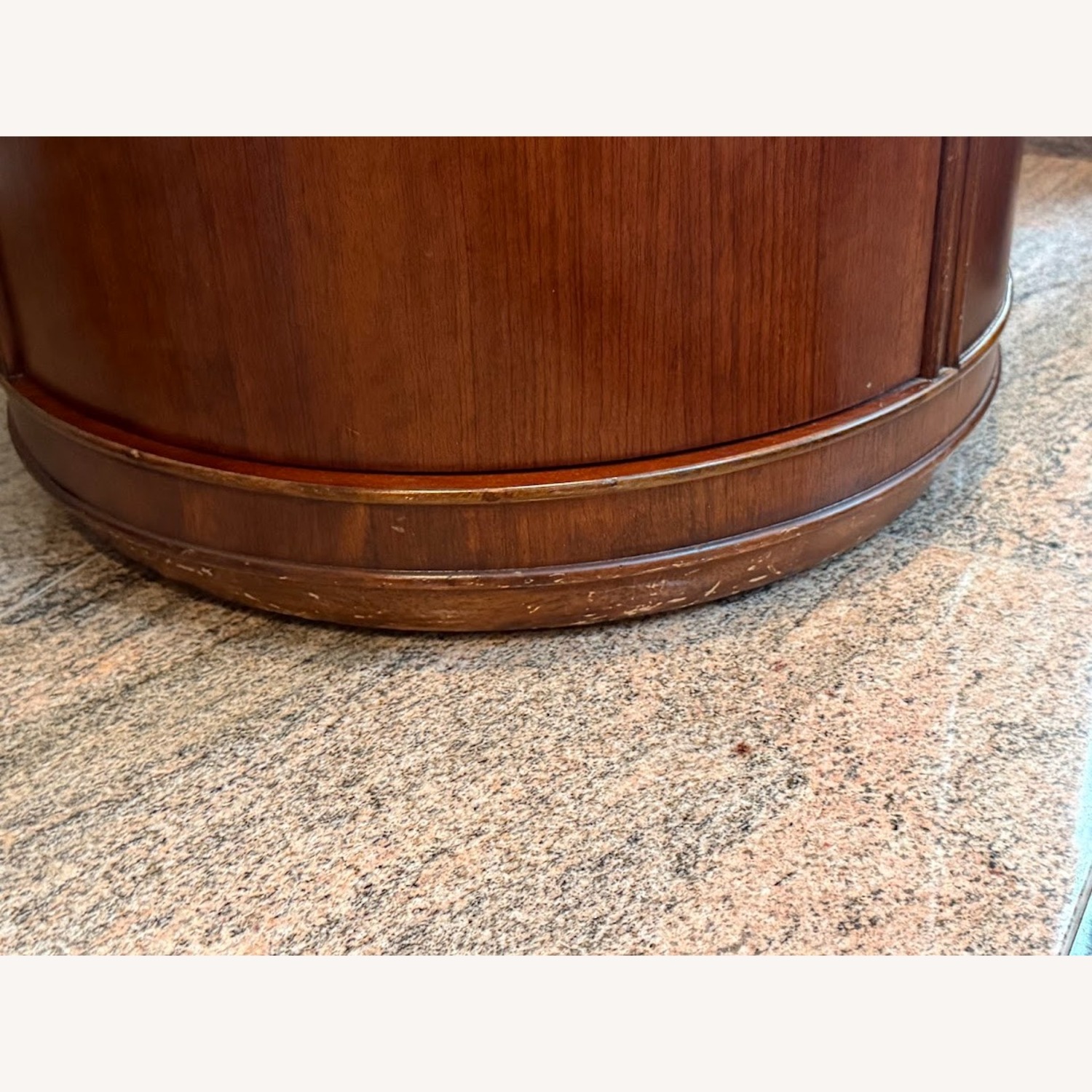 Schnadig Dark Brown Wood Side Tables - image-4