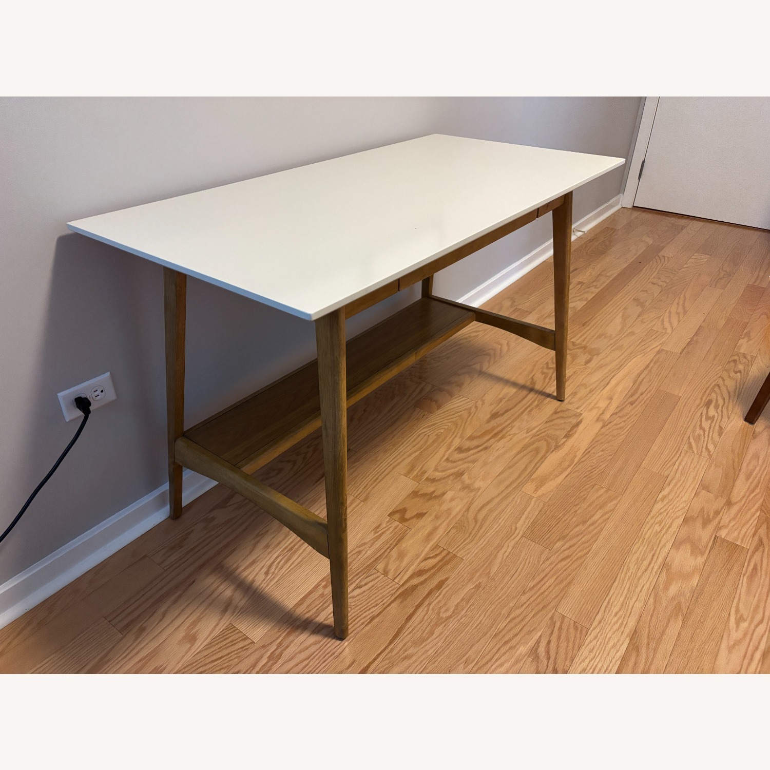 Wayfair Parker Light Brown Wood Desk - image-2