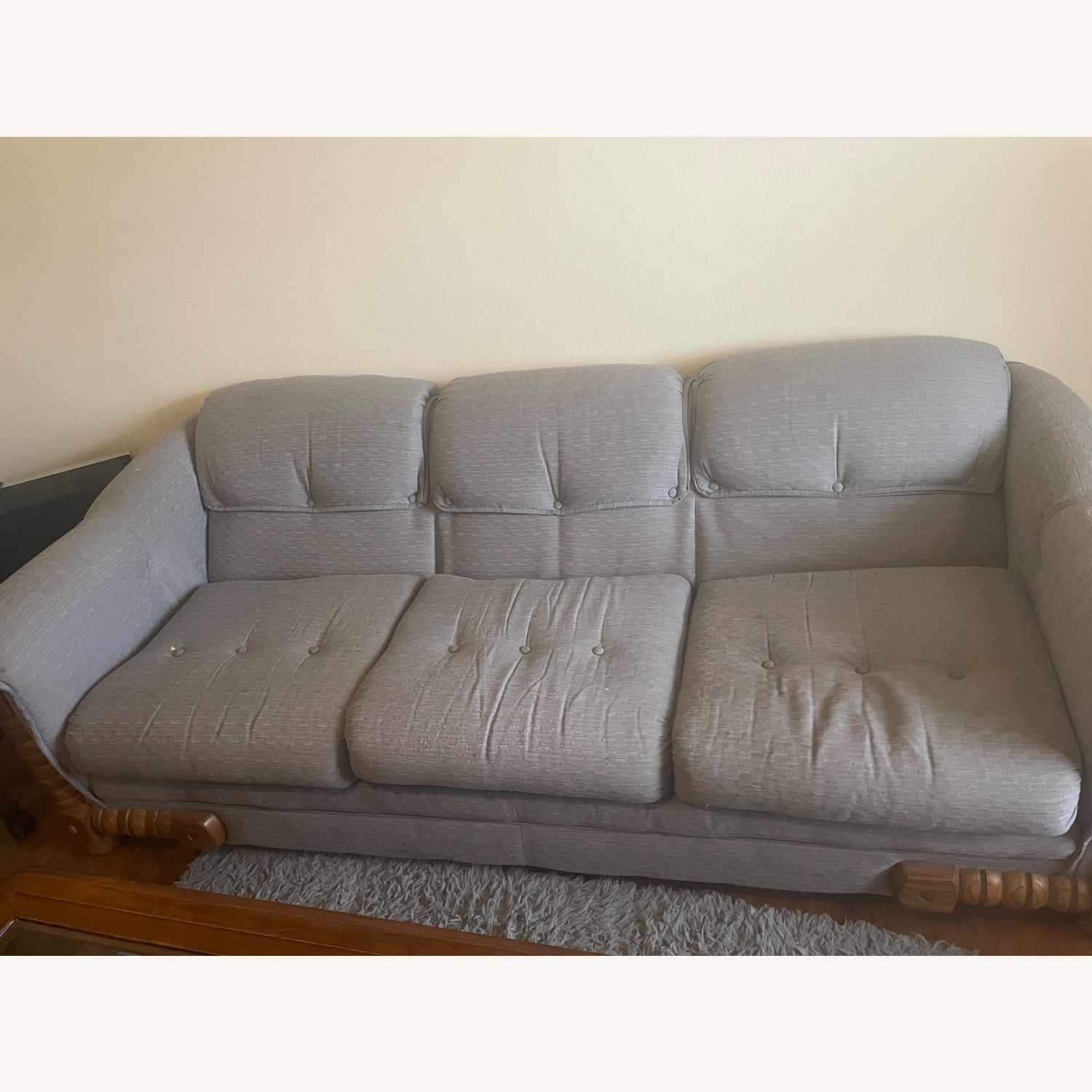 3 Seater Sofa With Soft Cushions - image-3