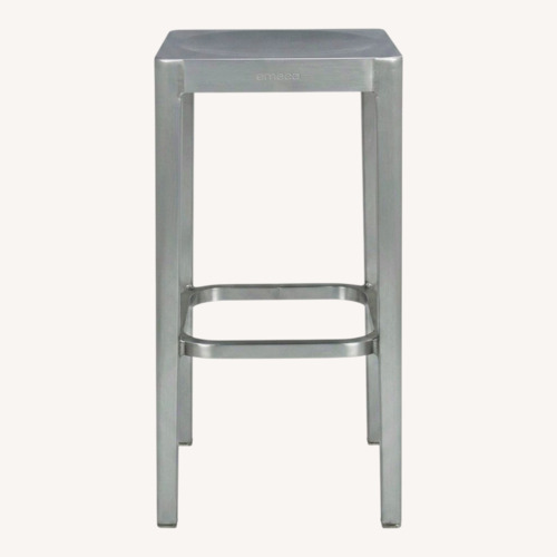 Used Emeco Bar Stools Redesigned by Phillip Stark for sale on AptDeco