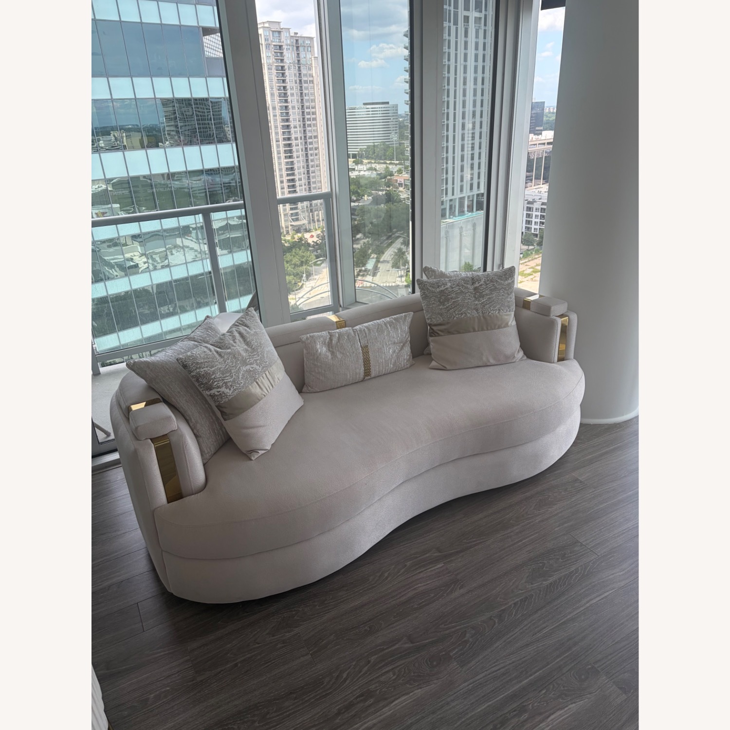 Michael Amini Furniture Carmela Designs 3+ Seater Sofa - image-5