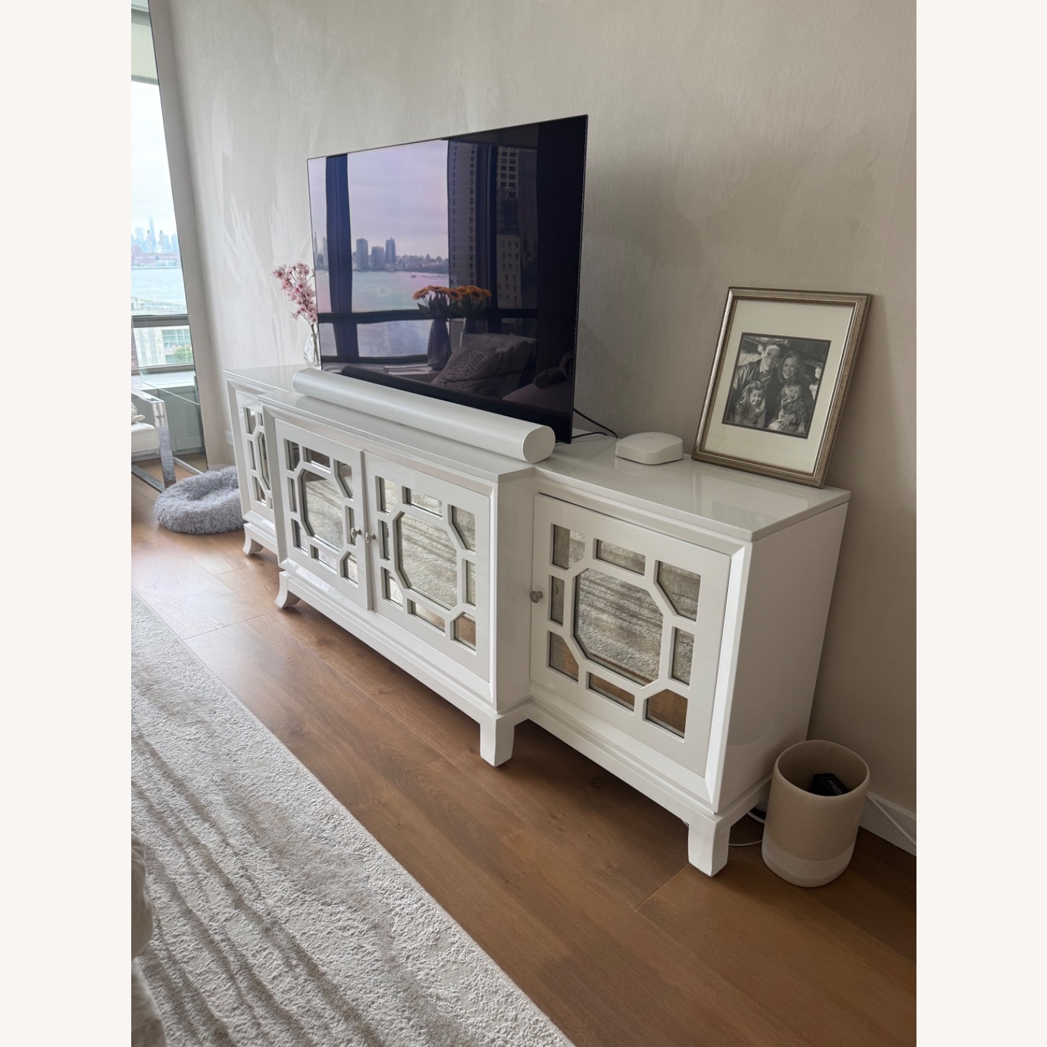 White Lacquer Sideboard - image-3