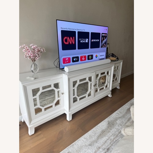 Used White Lacquer Sideboard for sale on AptDeco