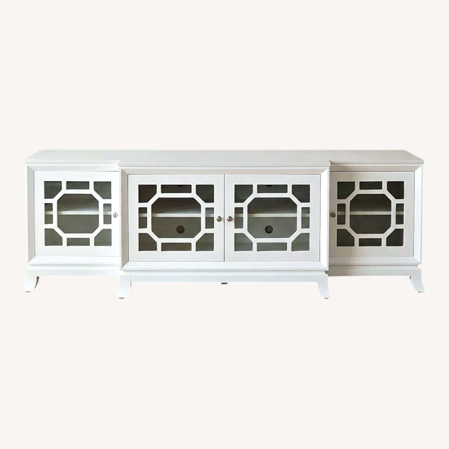 White Lacquer Sideboard - image-0