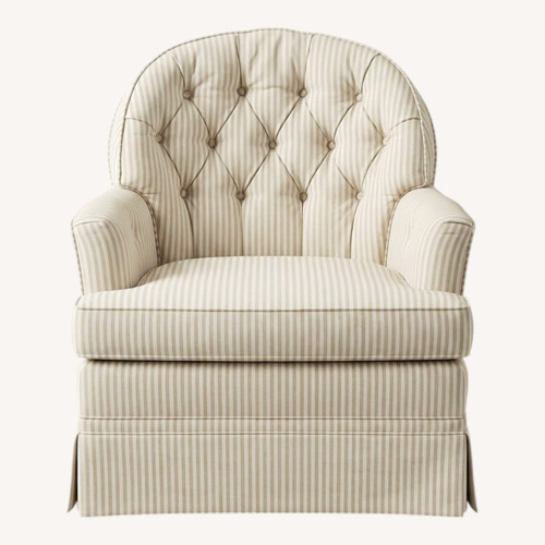 Used Vintage/Antique Fabric Armchair for sale on AptDeco