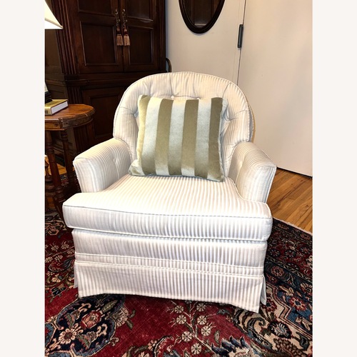Used Vintage/Antique Fabric Armchair for sale on AptDeco