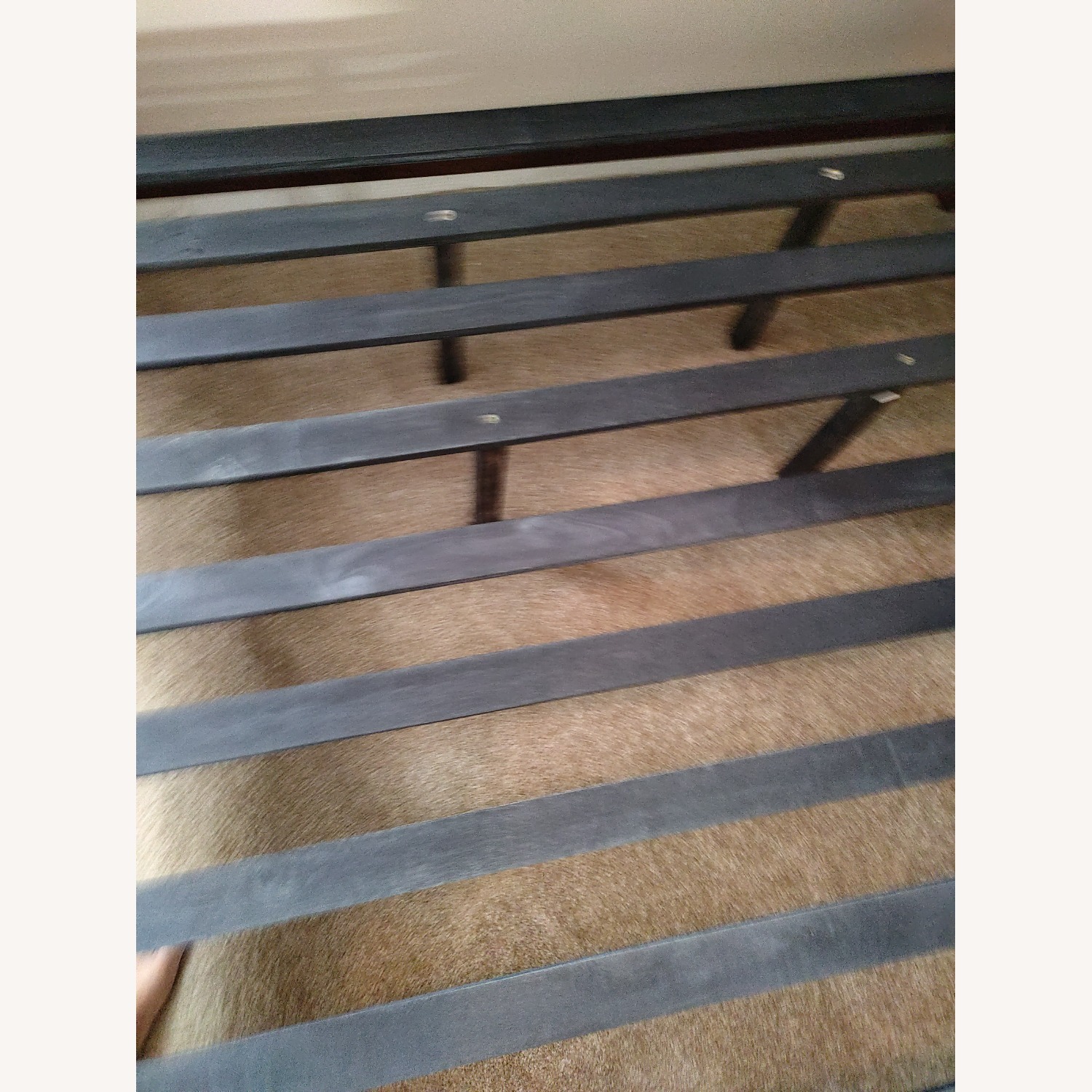 Bob's Discount Furniture Dark Brown Queen Bed - image-5