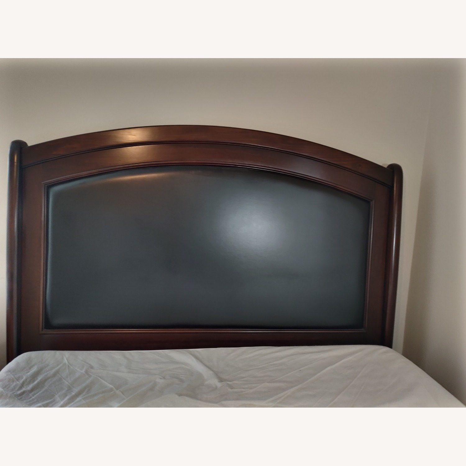 Bob's Discount Furniture Dark Brown Queen Bed - image-2