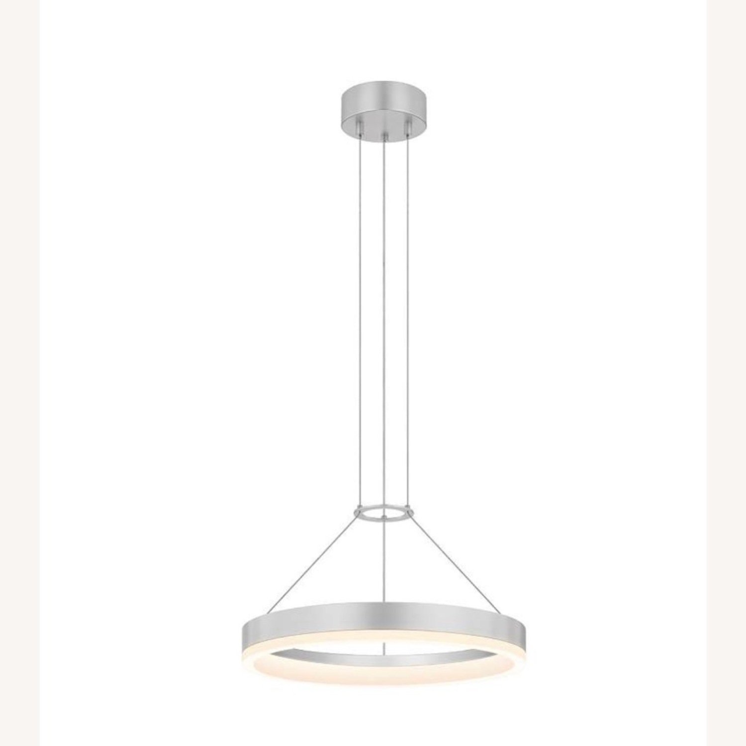 Sonneman Bright Satin Aluminum Pendant Lamp - image-2