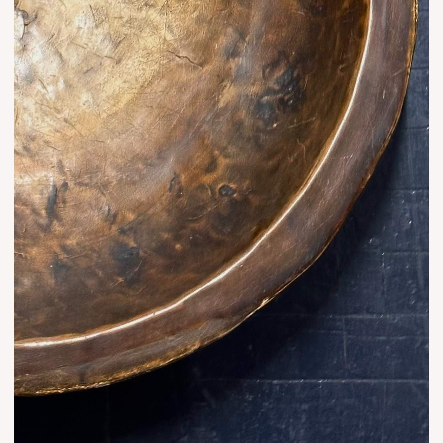 Giant Carved Solid Wood Balinese Bowl - image-5
