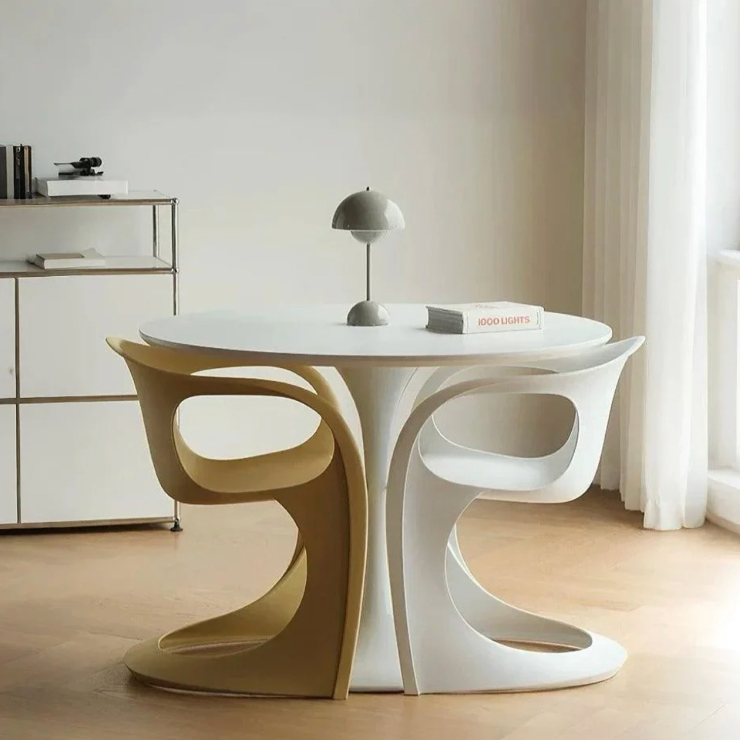 Postmodern Sculptural Space Age Statement Chair - image-3