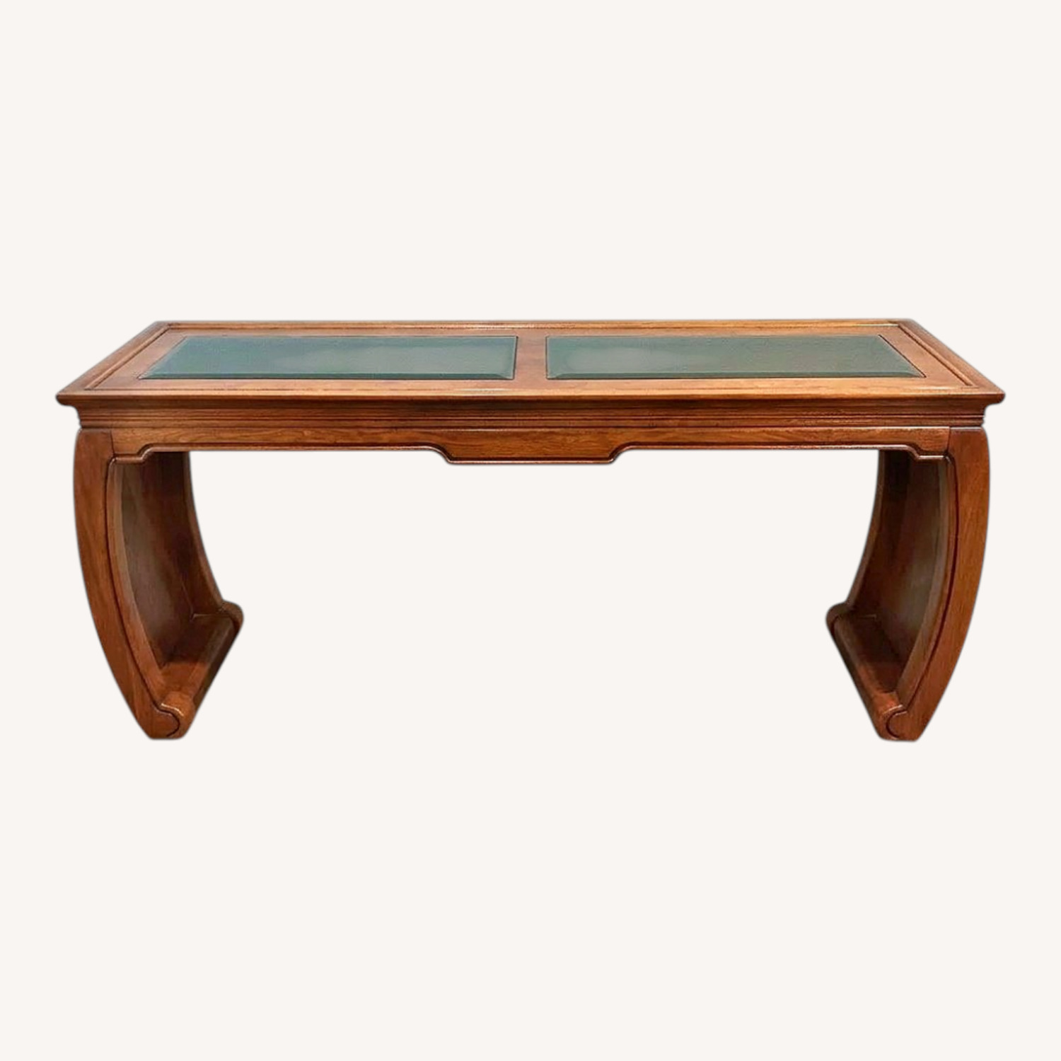 Thomasville Chinoiserie Table With Stools - image-0