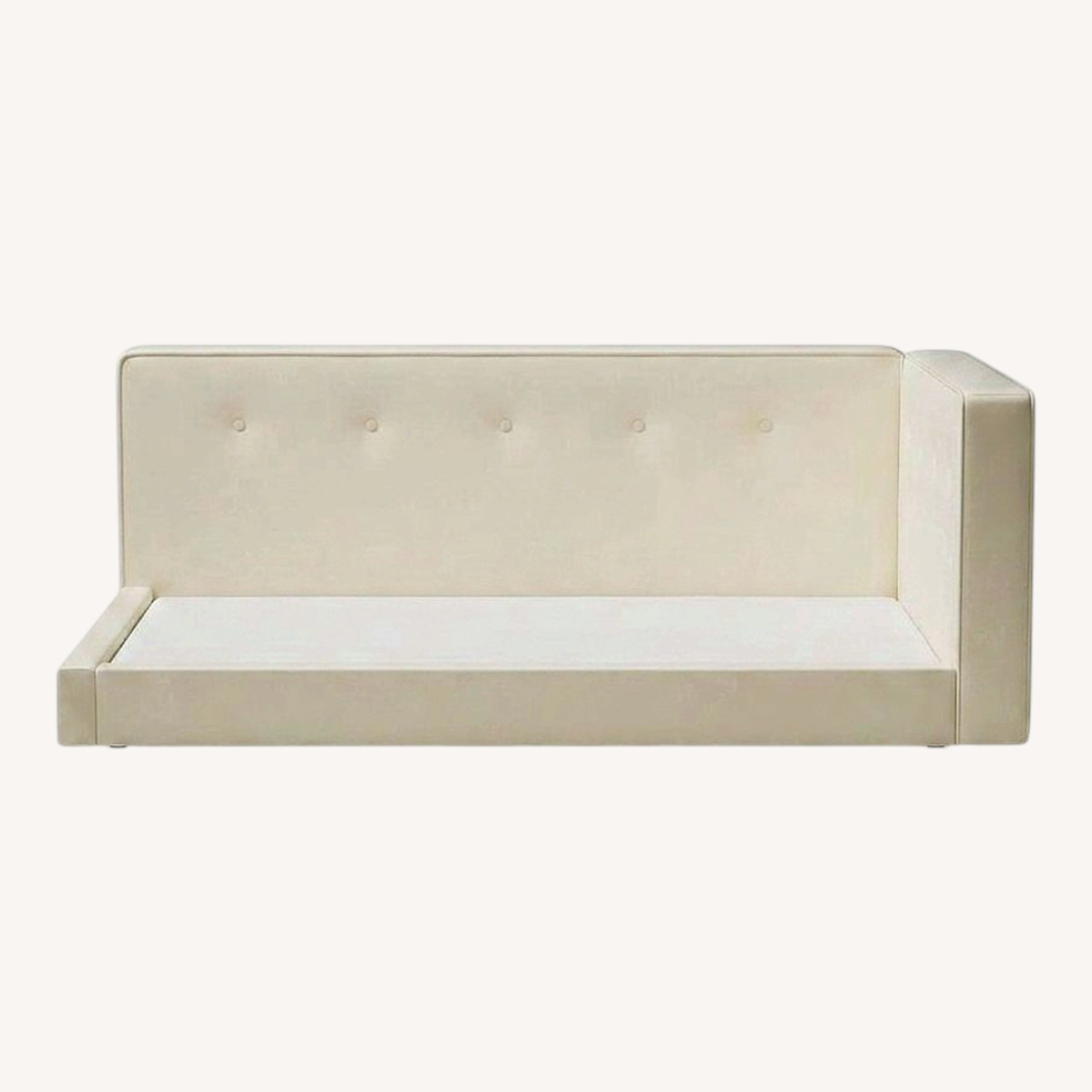 Pottery Barn Teen Cushy Ivory Full Bed - image-0
