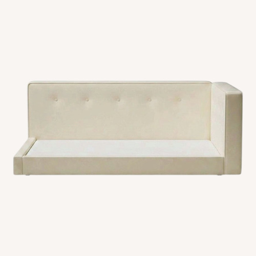 Used Pottery Barn Teen Cushy Ivory Full Bed for sale on AptDeco