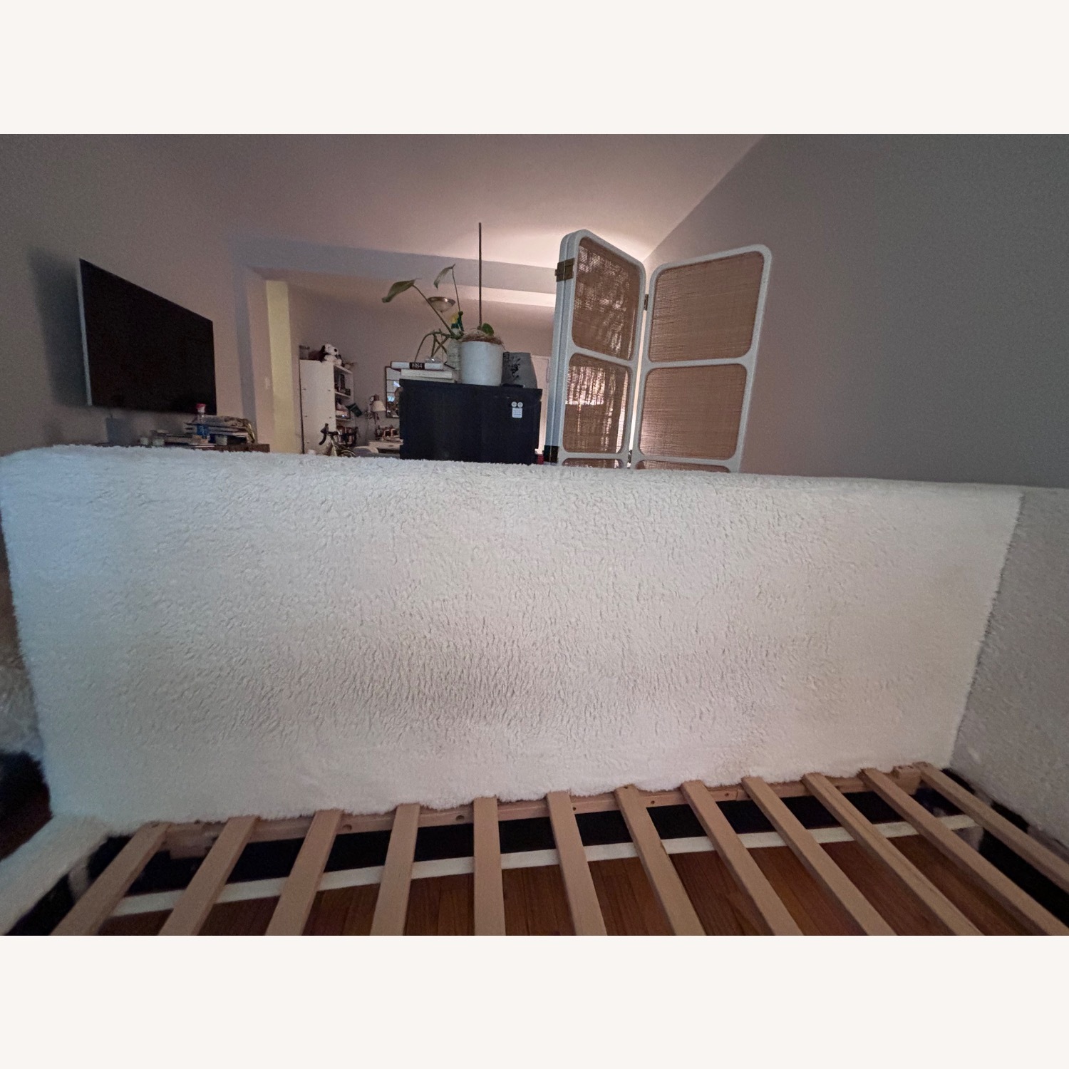 Pottery Barn Teen Cushy Ivory Full Bed - image-4