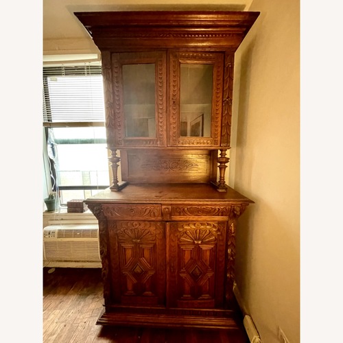 Used Antique 19th-Century Buffet Hutch for sale on AptDeco