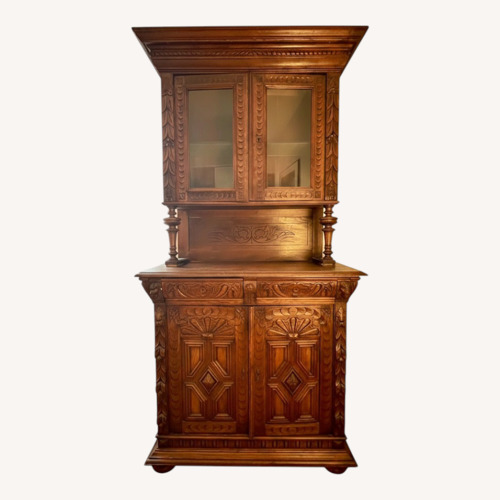 Used Antique 19th-Century Buffet Hutch for sale on AptDeco