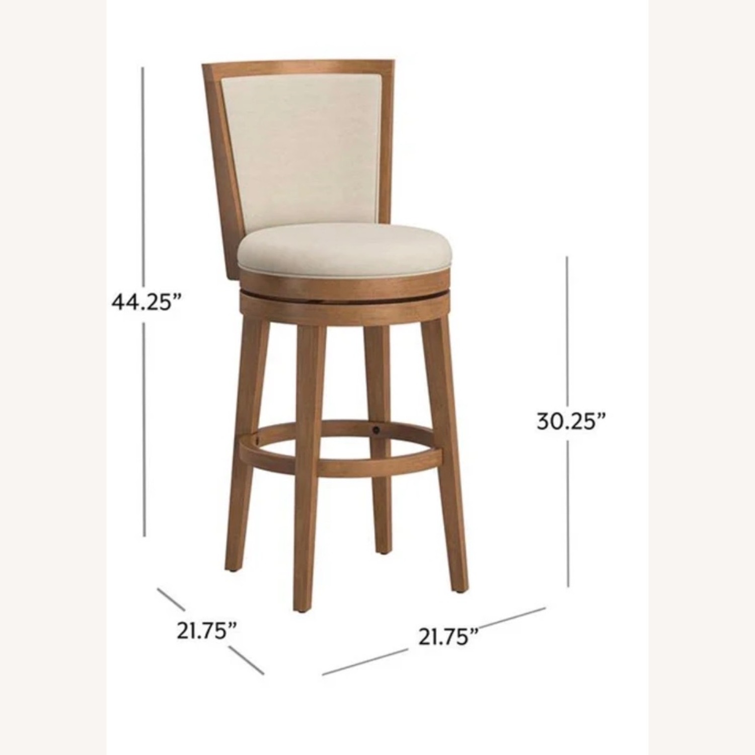 Costsco Tarryn Bar Height Swivel Stool - image-2