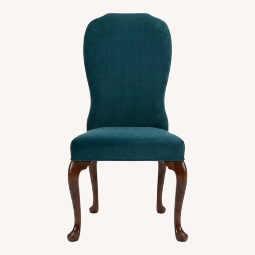 Used High-Backed Queen Anne Style Dining Chairs 8 for sale on AptDeco