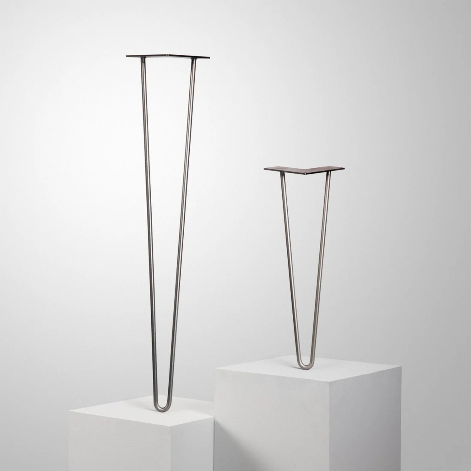 Steel Hairpin Coffee Table Legs - image-1