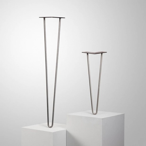 Used Steel Hairpin Coffee Table Legs for sale on AptDeco