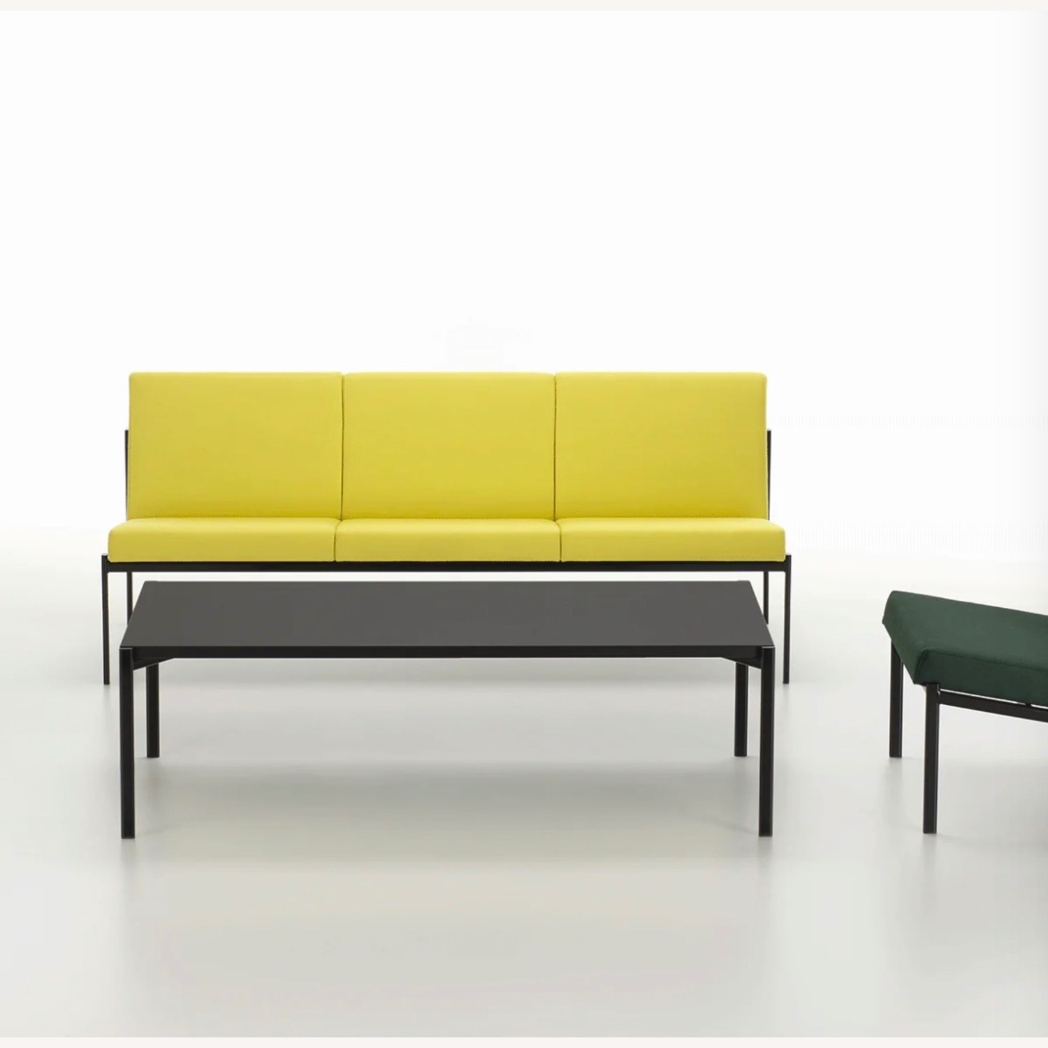Artek Express Black Lacquer Coffee Table - image-2