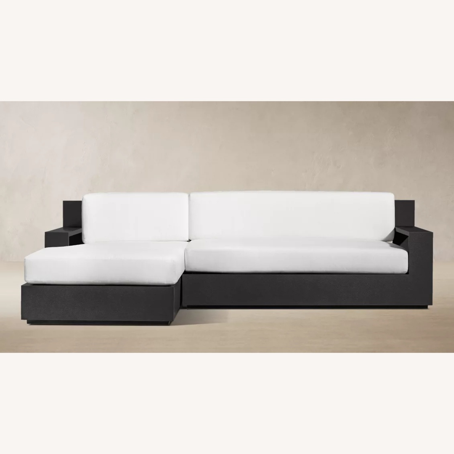 RH Marbella Aluminum Outdoor Sectional Set - image-5