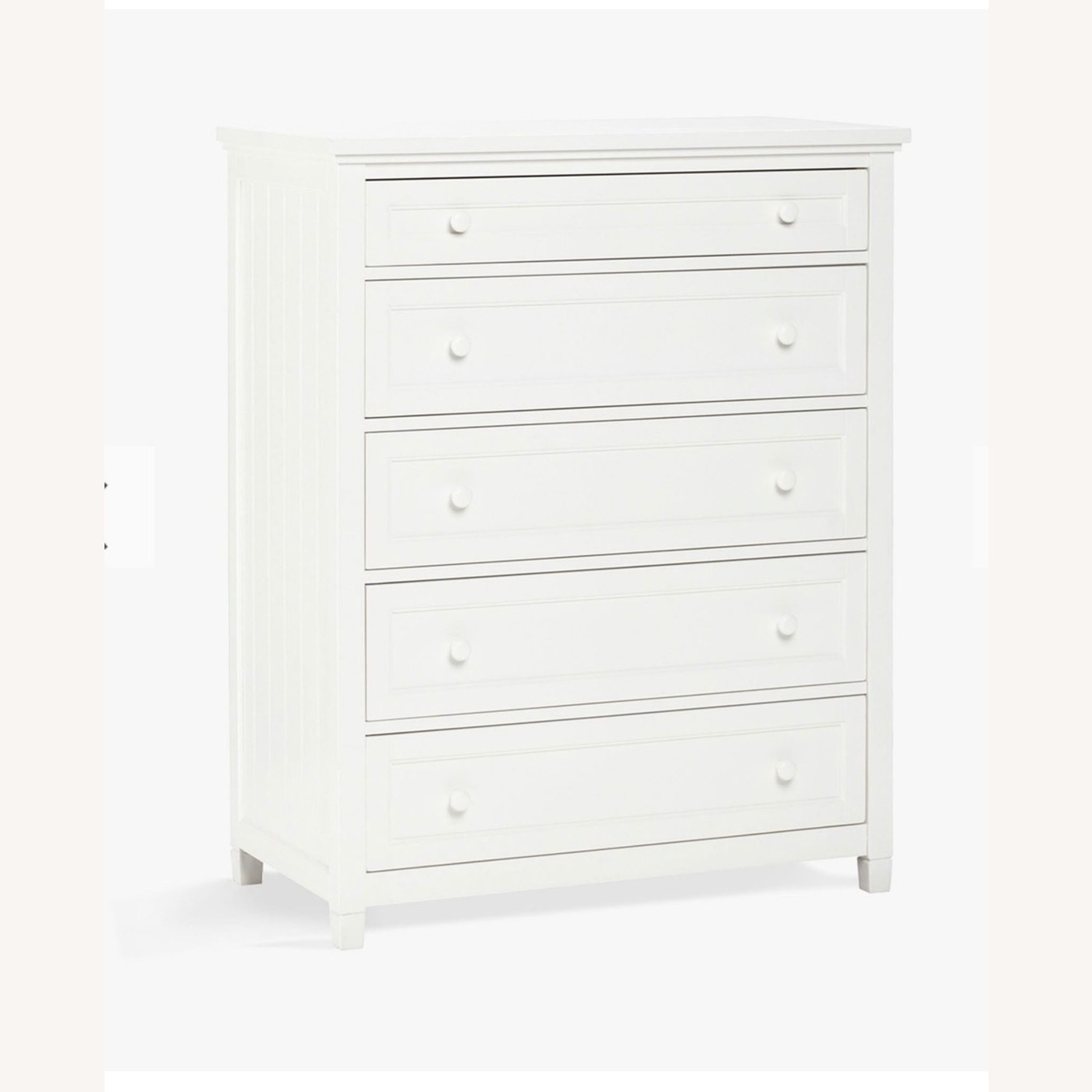 Pottery Barn Teen White Wood Dresser - image-1