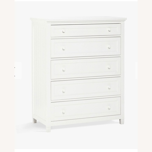 Used Pottery Barn Teen White Wood Dresser for sale on AptDeco