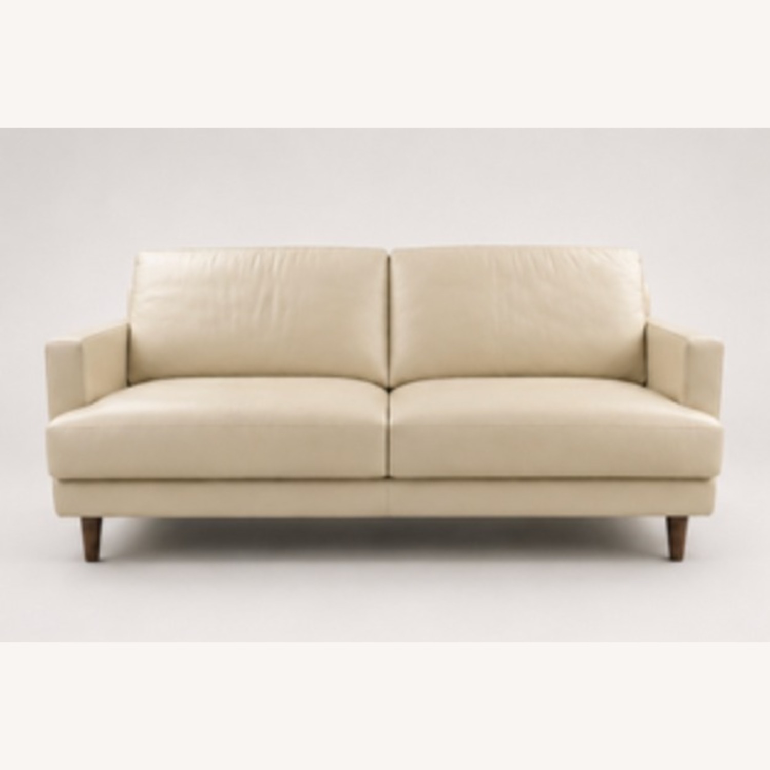 Bloomingdale's Leather 2 Seater Sofa - image-1