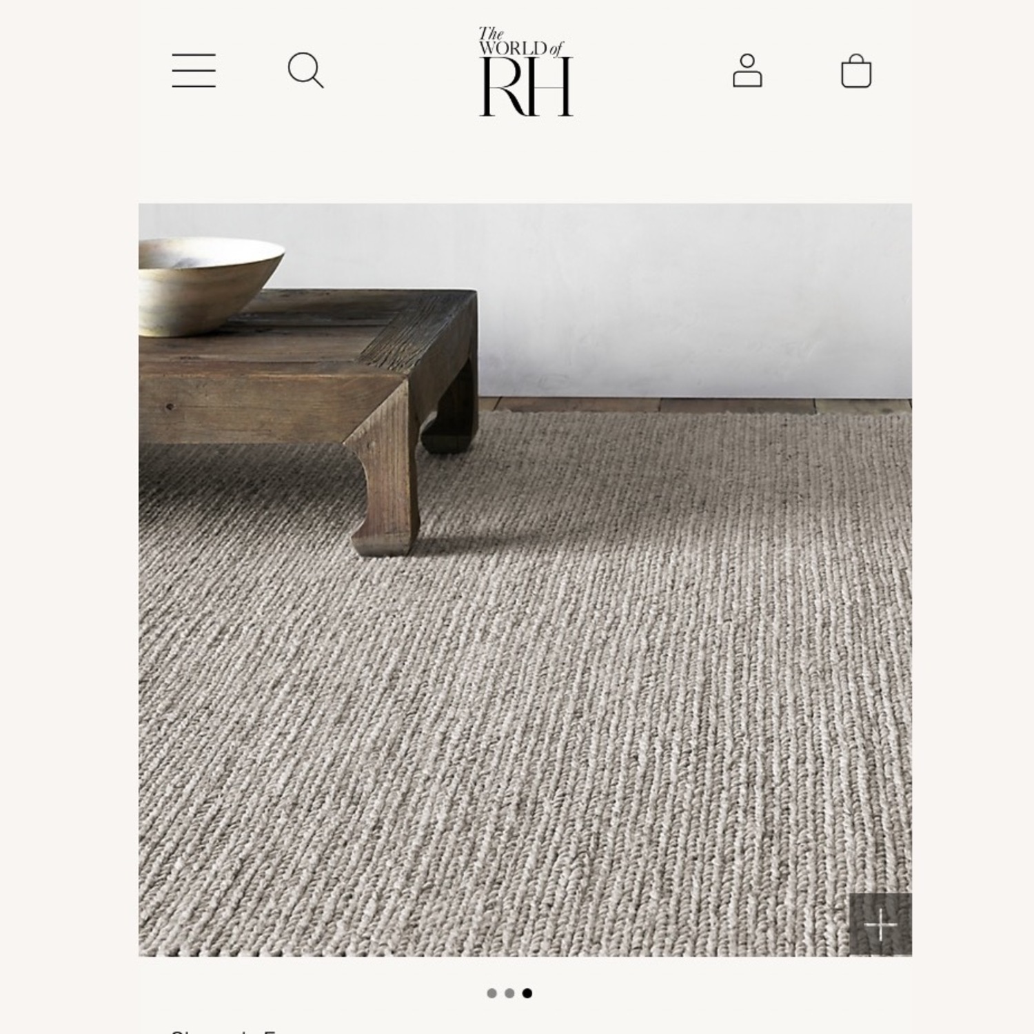 Restoration Hardware Natural Area Rug 8' x 10' - image-6