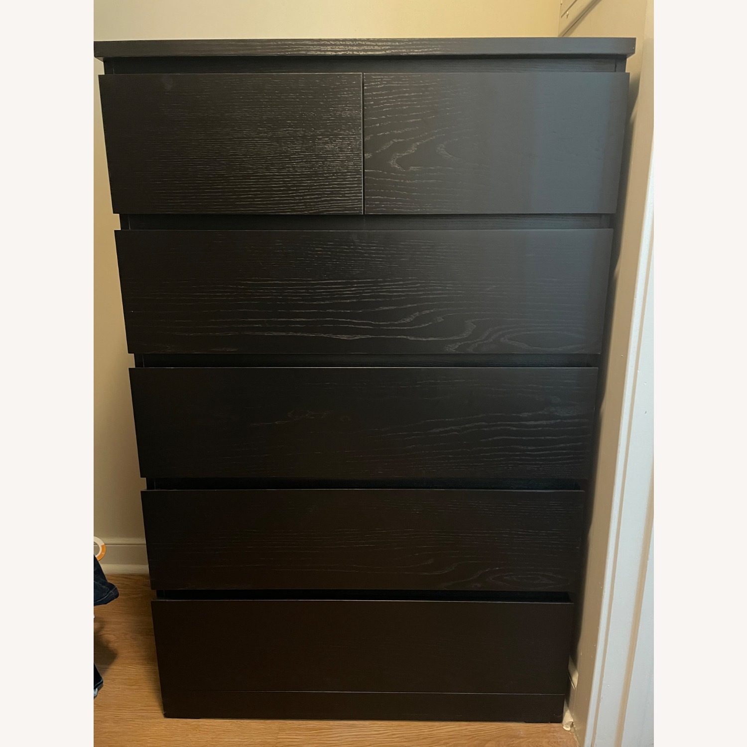 IKEA Malm Black Dresser - image-1