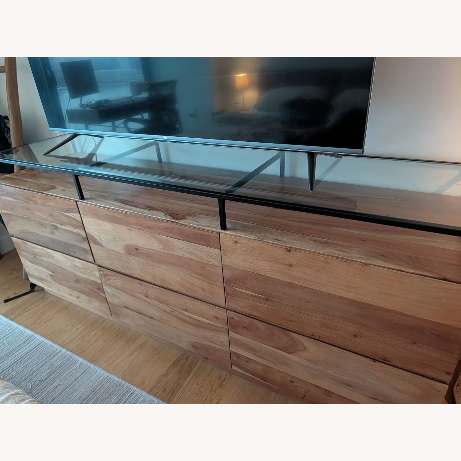 CB2 Lawson Dark Brown Wood Dresser - image-7