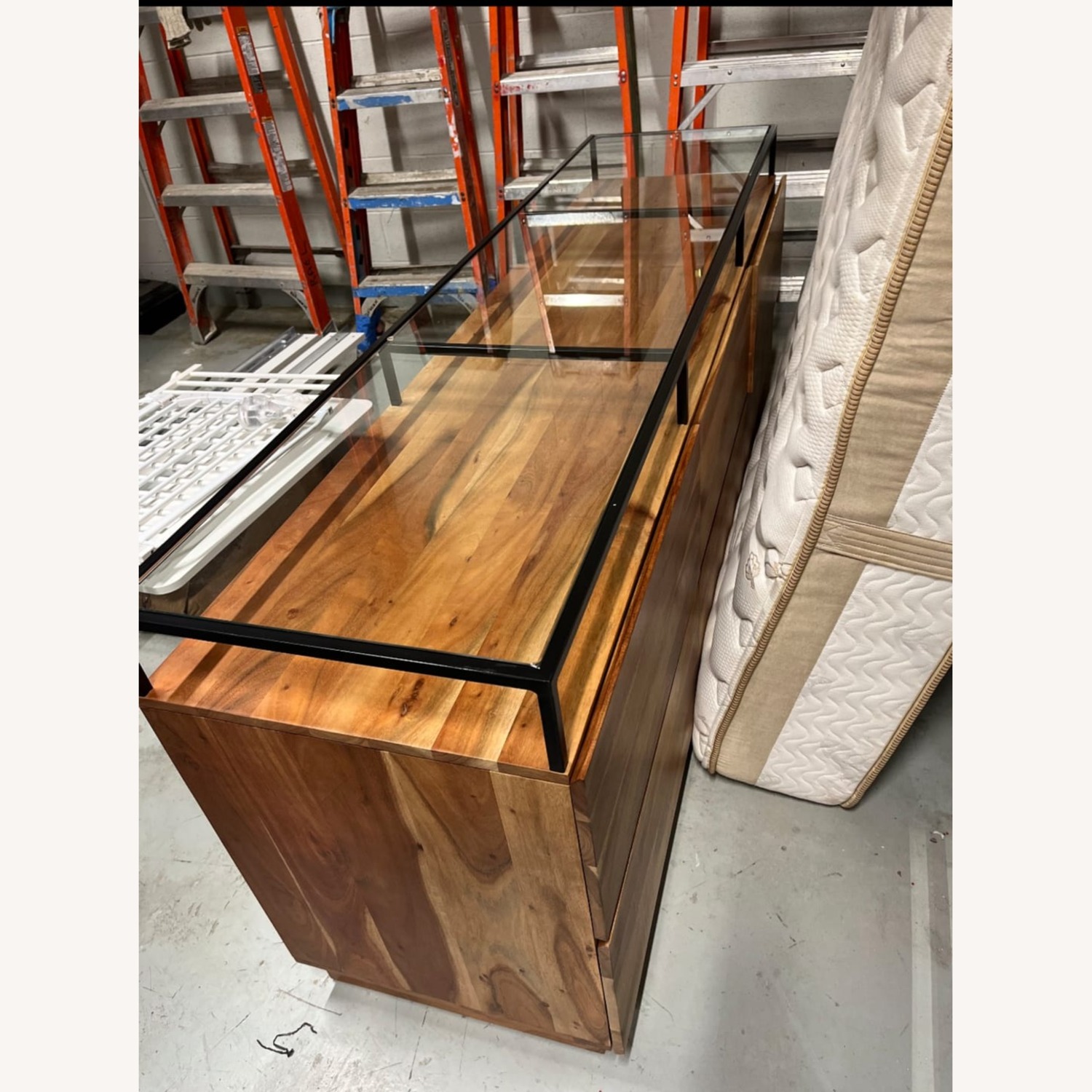 CB2 Lawson Dark Brown Wood Dresser - image-2