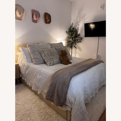 Used Full Bed Frame with Drawers for sale on AptDeco
