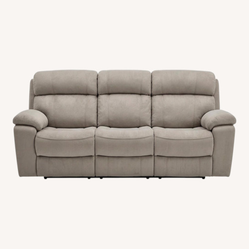 Used Ashley Furniture Uhland Light Gray Fabric 3+ Seater Sofa for sale on AptDeco