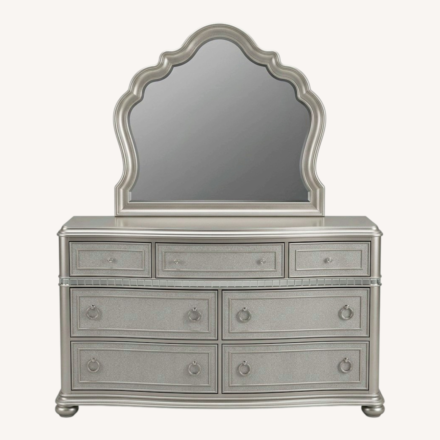 Havertys Brigitte Silver Dresser - image-0