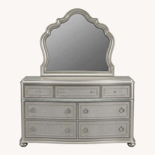 Used Havertys Brigitte Silver Dresser for sale on AptDeco