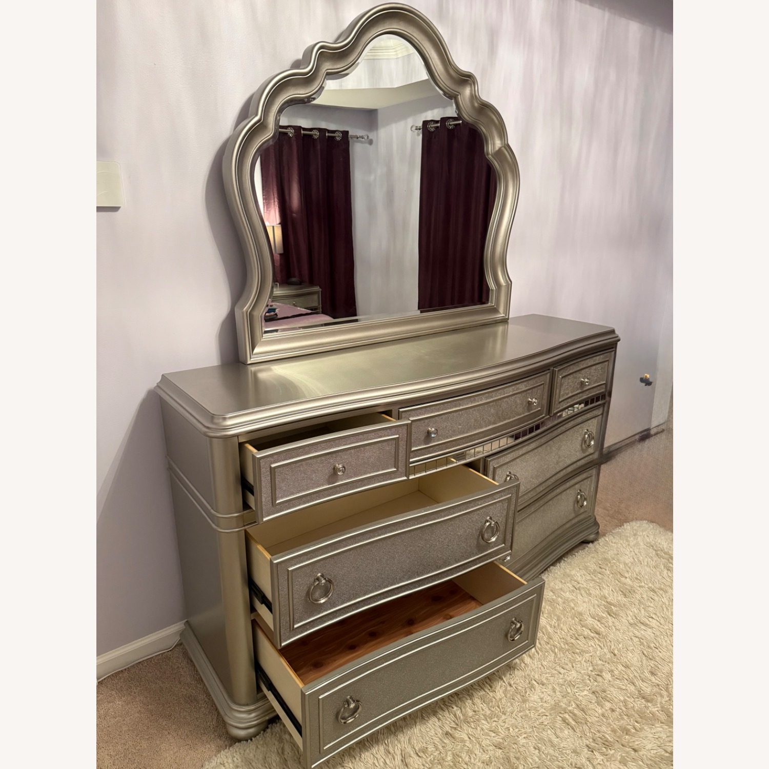 Havertys Brigitte Silver Dresser - image-2