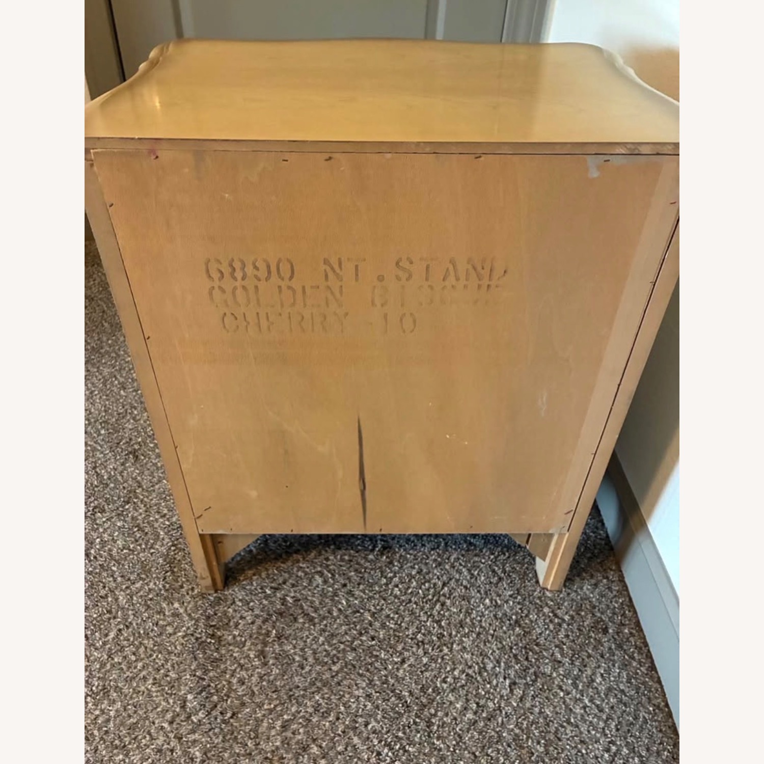 Vintage Kent Coffey Beige Nighstand - image-6