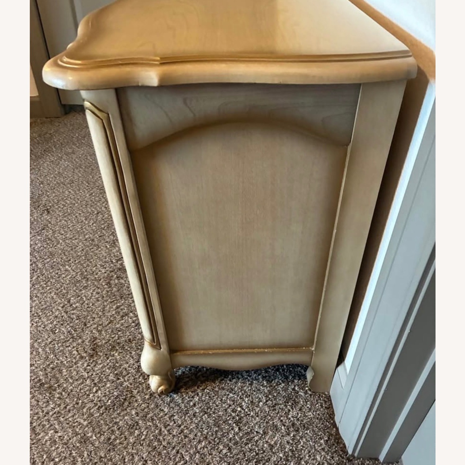 Vintage Kent Coffey Beige Nighstand - image-2
