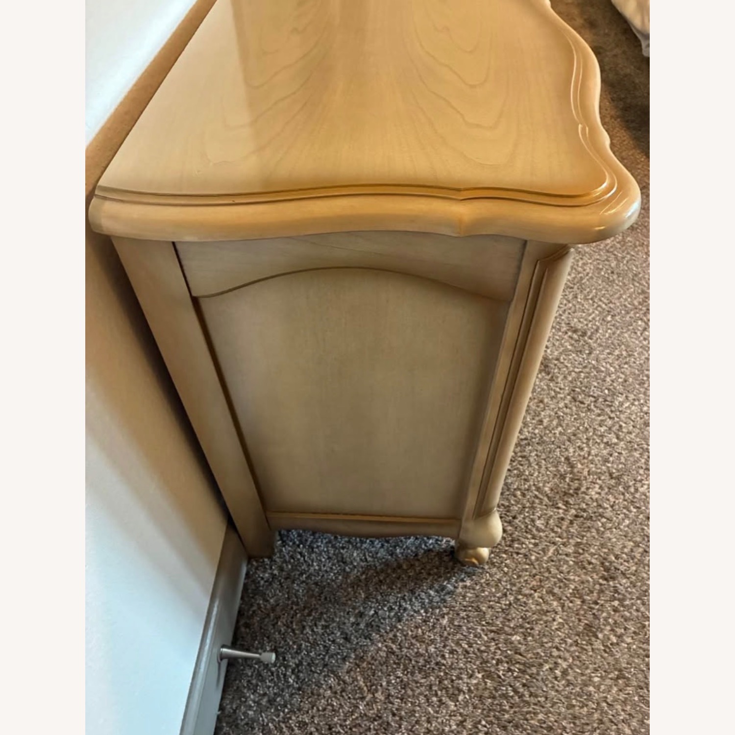 Vintage Kent Coffey Beige Nighstand - image-3