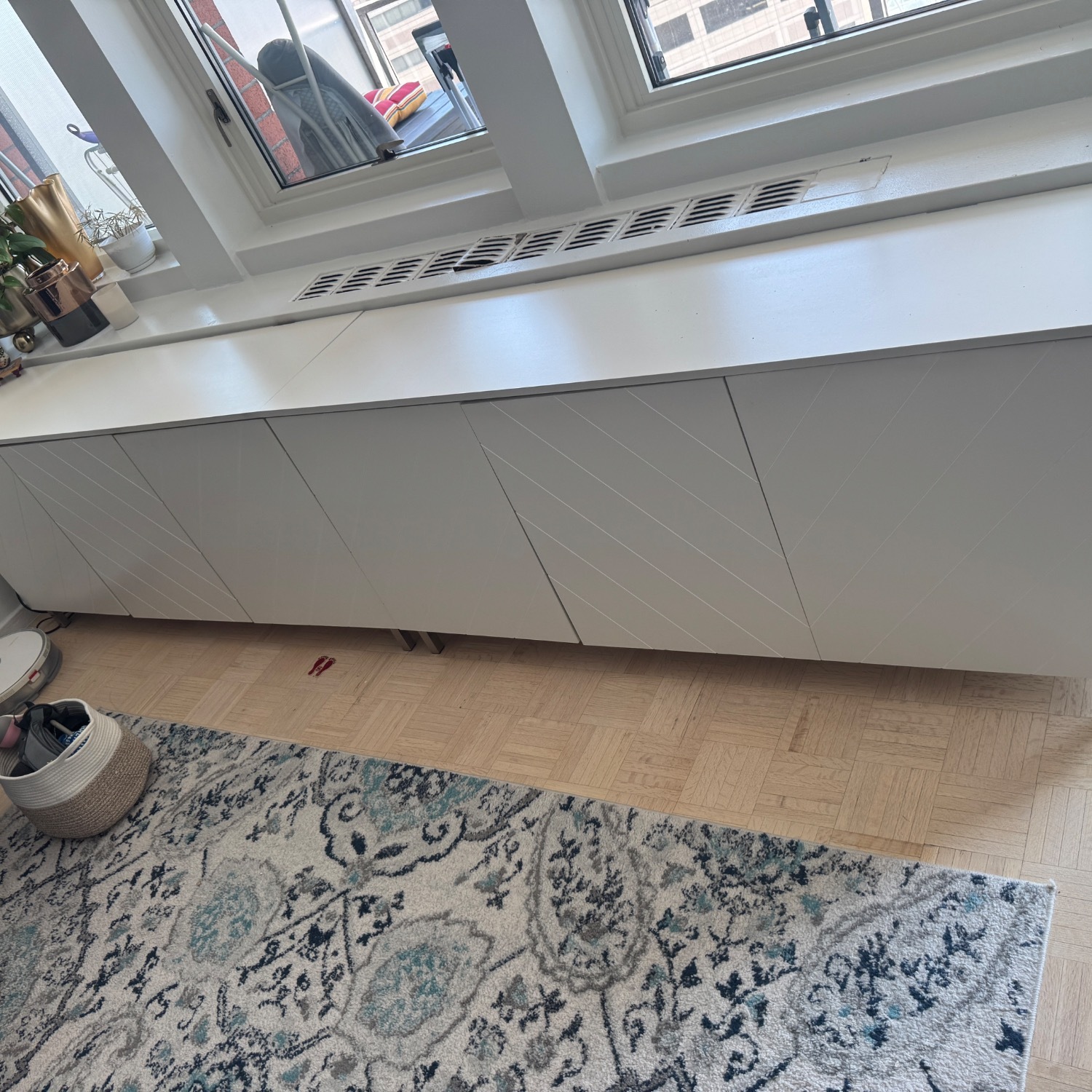 Wade Logan Pennyfield White Wood Sideboard - image-5