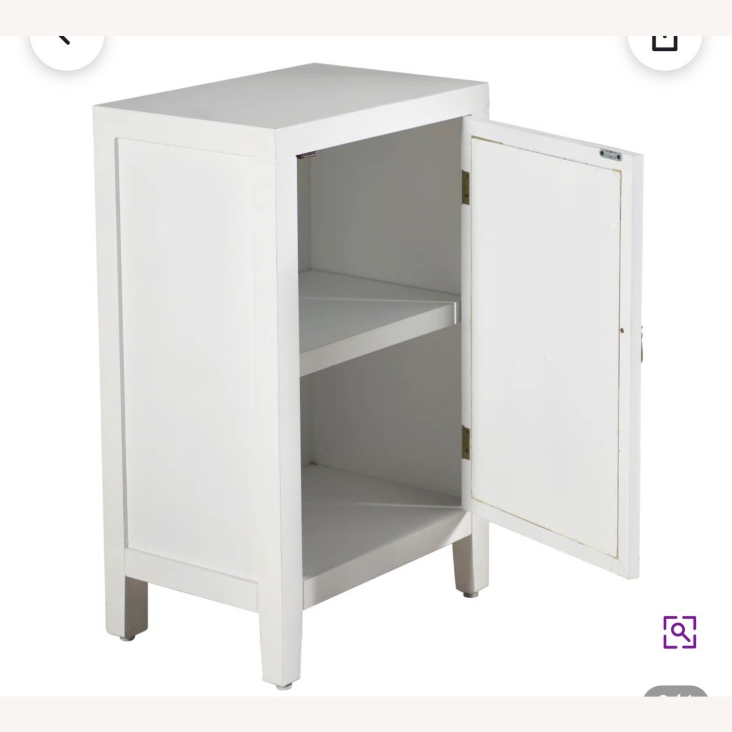 Wayfair Langley Street White Wood Nightstands - image-2