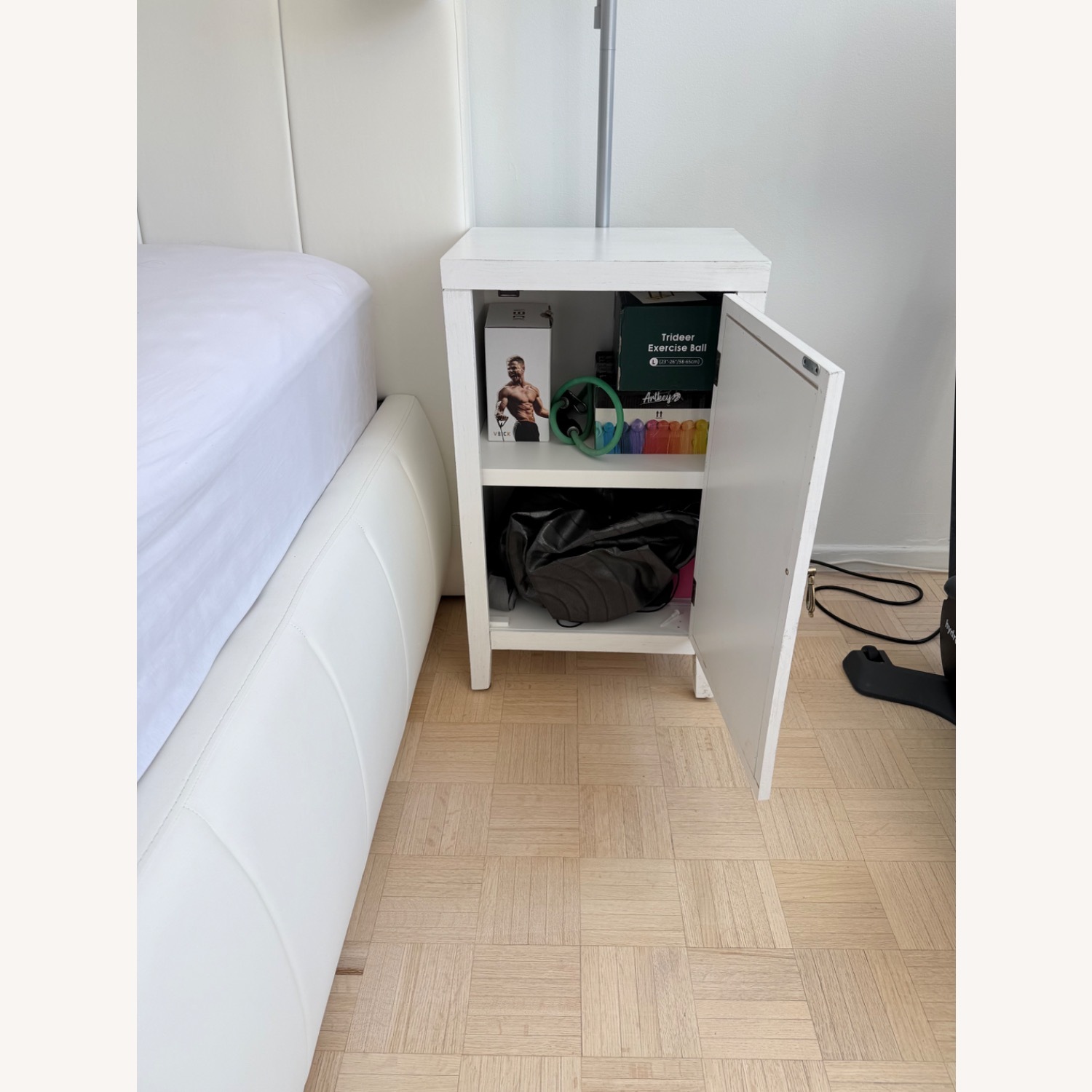 Wayfair Langley Street White Wood Nightstands - image-5